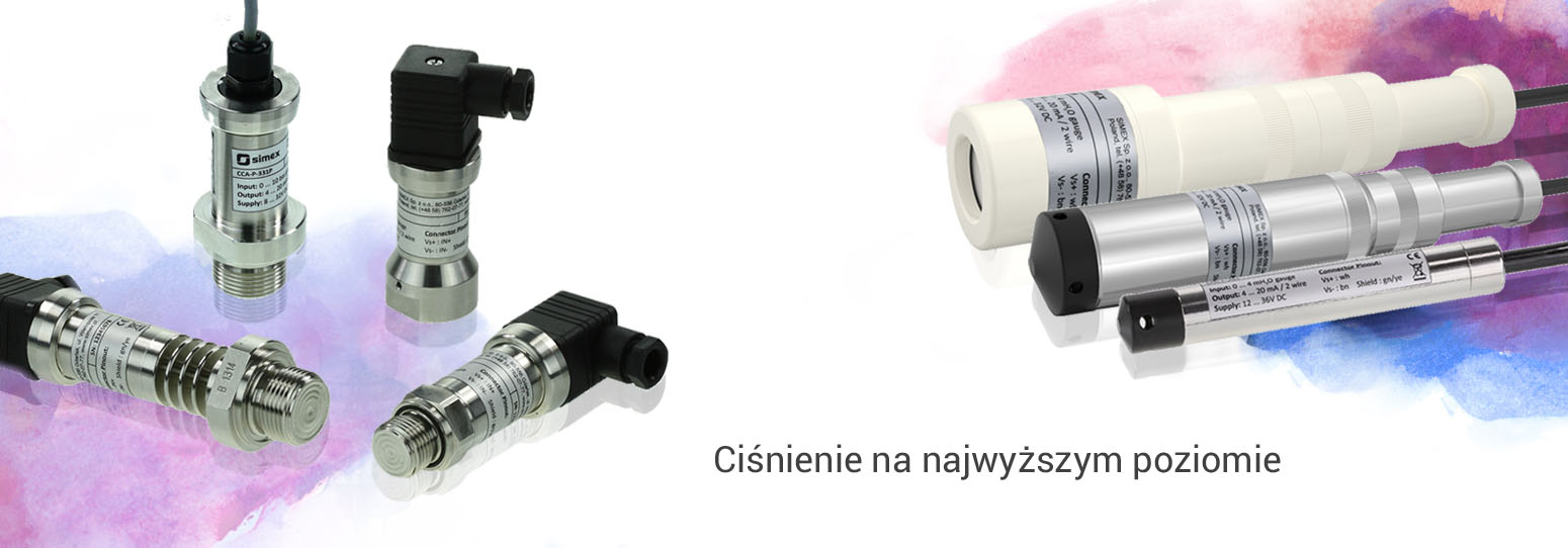 Czujniki, przetworniki ciśnienia marki Simex